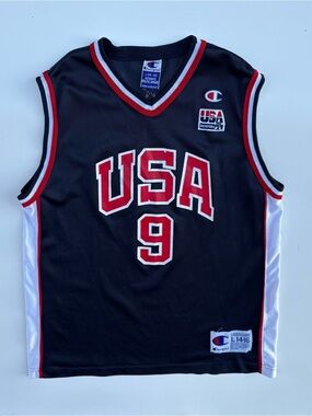 Vintage Team Usa Jersey - Size 14/16 Kids